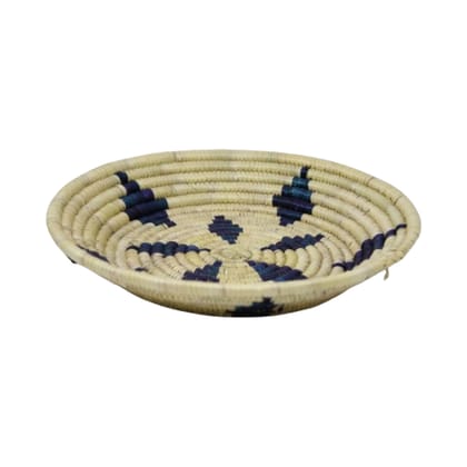 Laxmi Handicrafts Moonj Tray for Home Decoration,Storage in Pooja and Weddings