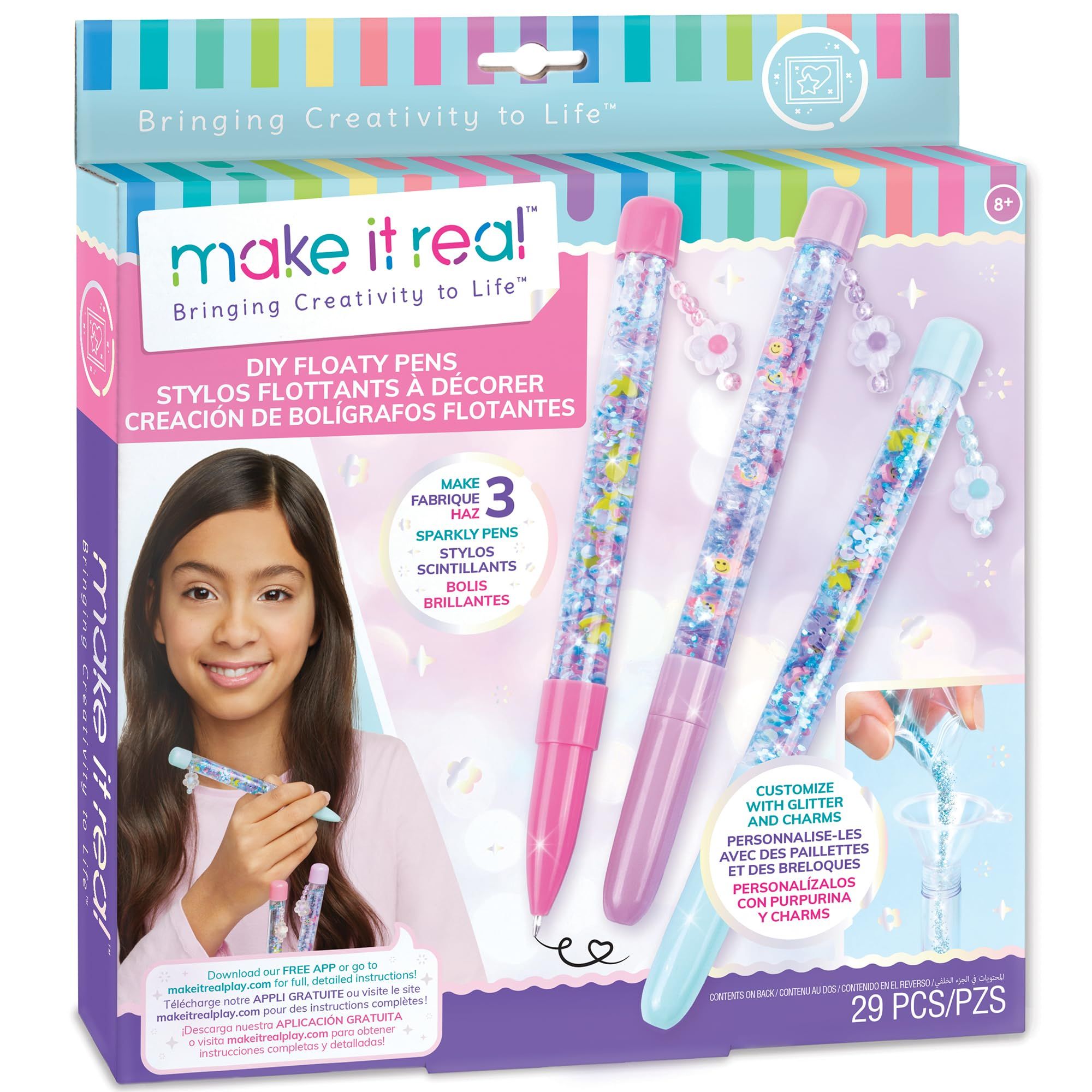 Make It Real DIY Toys Set - DIY Floaty Pens