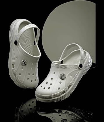 ASIAN - Light Grey Men's Clogs