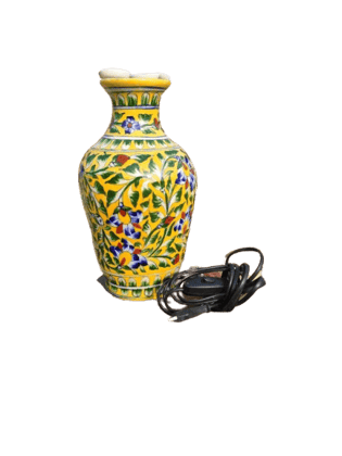 Blue Pottery Table Lamp
