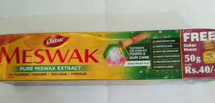 Dabur Meswak Pure miswak extract protects gum toothpaste 