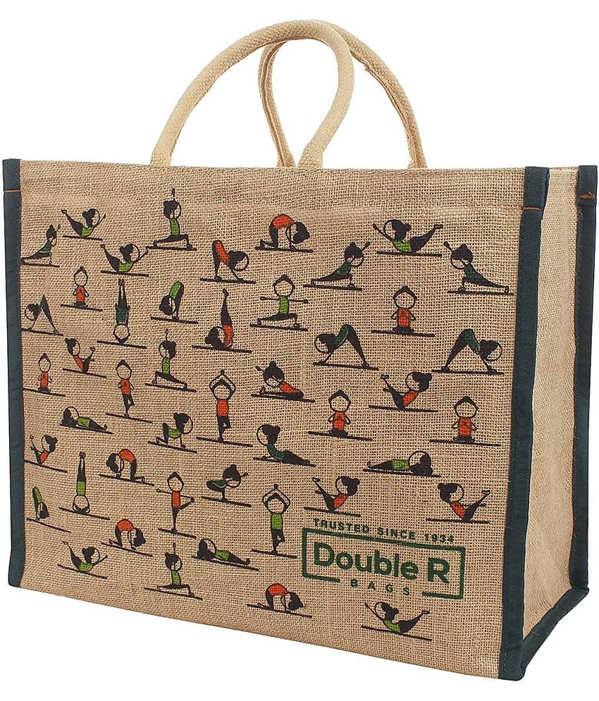 Double R Bags - Multi Color Jute Grocery Bag