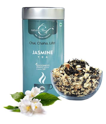 NATURE CHAI - 50 gm Jasmine Green Tea ( Loose Leaf )