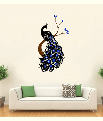 Inkfence Wall Sticker Birds ( 110 x 70 cms )
