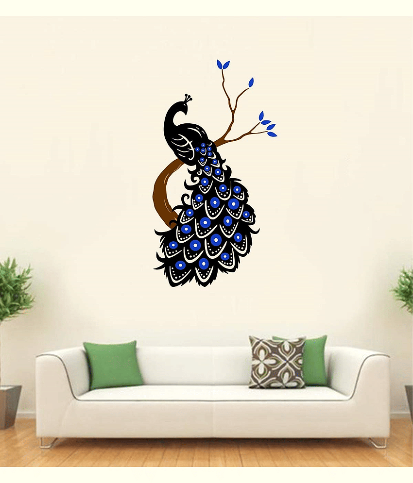 Inkfence Wall Sticker Birds ( 110 x 70 cms )