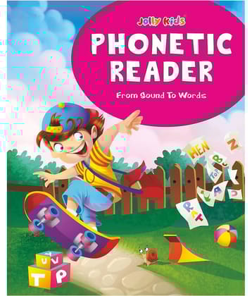 Jolly Kids Phonetic Readers from Sound to Words Book for Kids Ages 3-7 Years| Vowel & Consonants Sound | Sight Words | Learning the Letter Sound | Compound Words | Homophones | Homonyms | Phonic Book