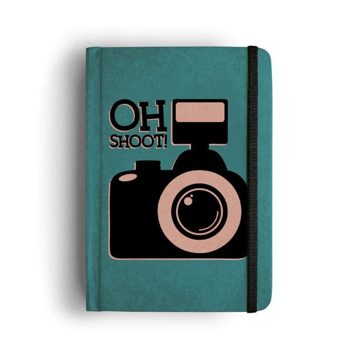 Mooch Hardcover Unruled Diaries A6 Oh Shoot-BUFF CARTRIDGE
