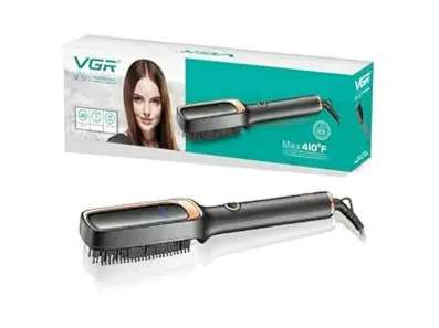 VGR V-560 Professional Hair Straightener Brush (Black)