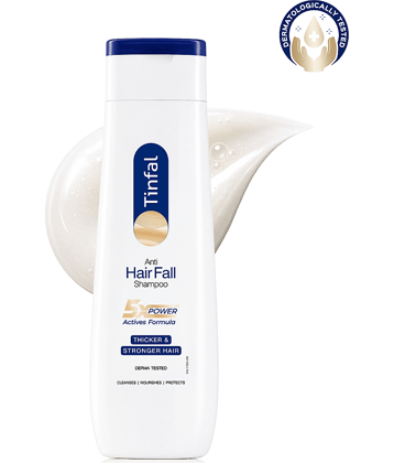 Tinfal Anti Hair Fall Shampoo | Supports Thicker & Stronger Hair, No Parabens & Silicones 200 ml
