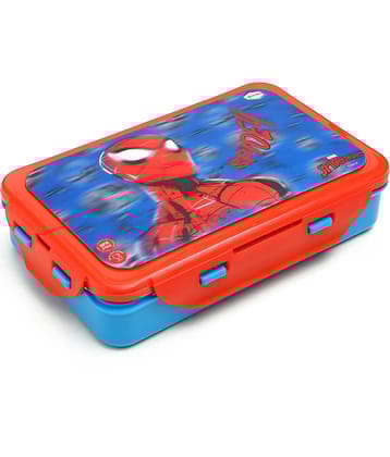 Gluman - Blue Stainless Steel Lunch Box ( Pack of 1 )