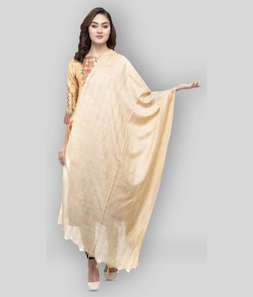 A R Silk Gold Cotton Self Dupatta