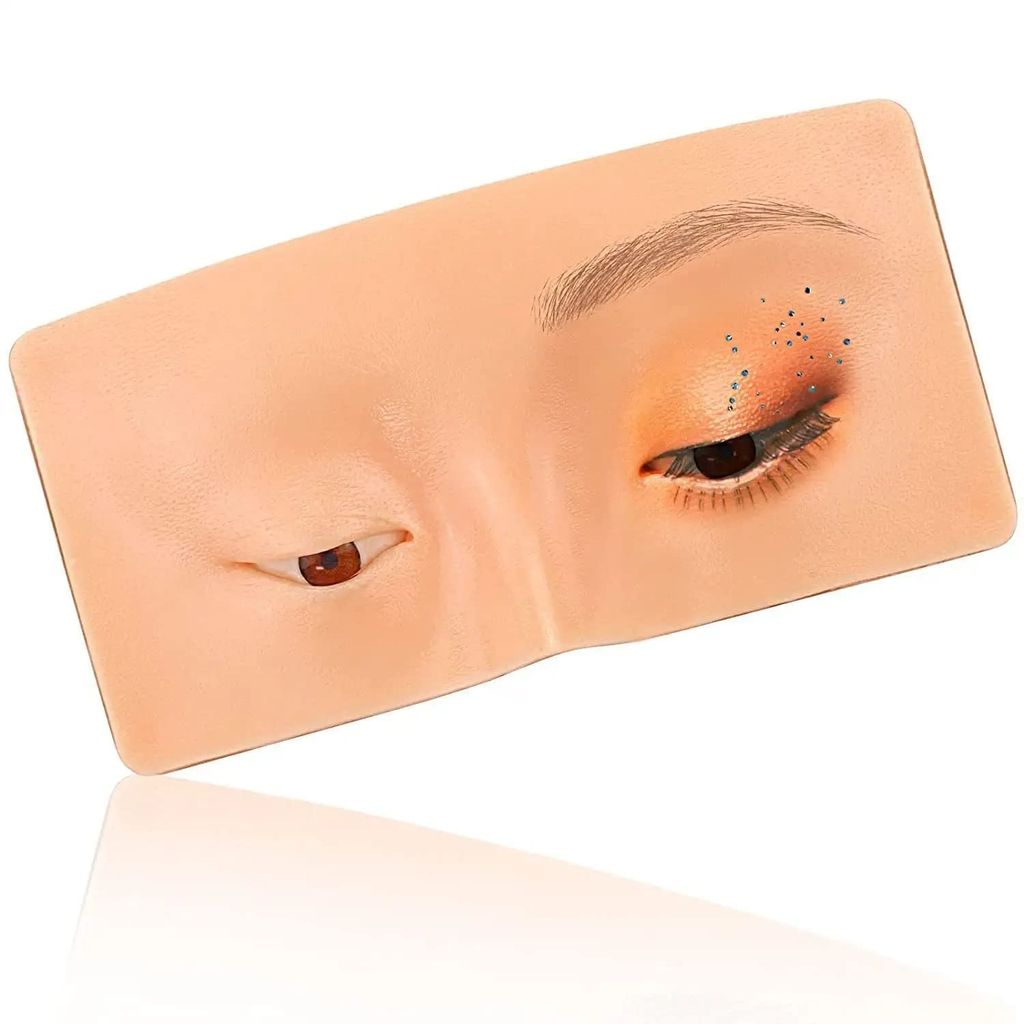 Elecsera The Perfect Aid to Practicing Makeup, Reusable 5D Face Eyes Makeup 3 g (Skin) - Makeup - Eyes | Buy online on ZillyBuy
