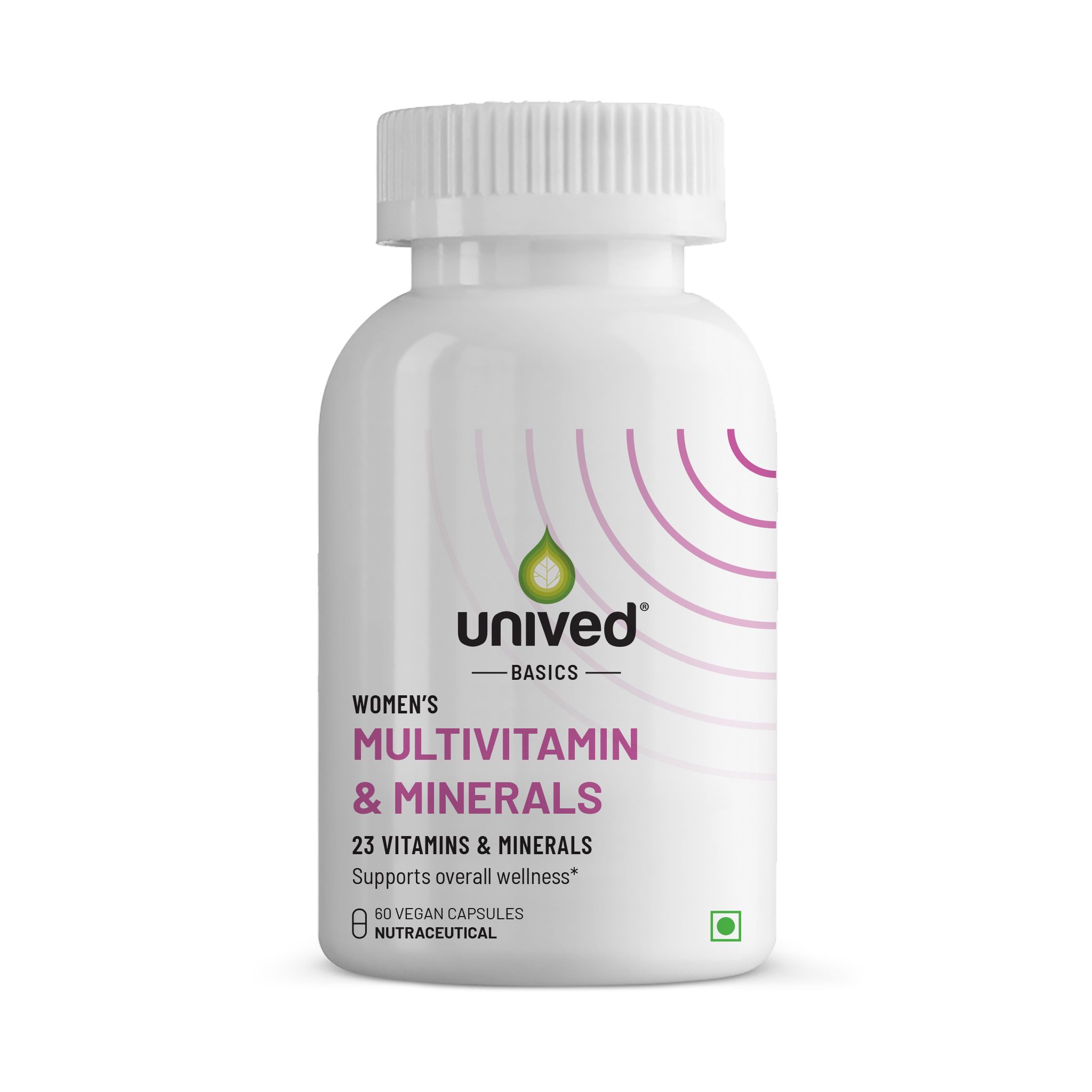 Unived Daily Multivitamin for Women – Active & Strong Bones
