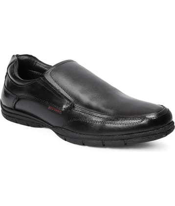 Red Chief - Black Men's Slip On Formal Shoes