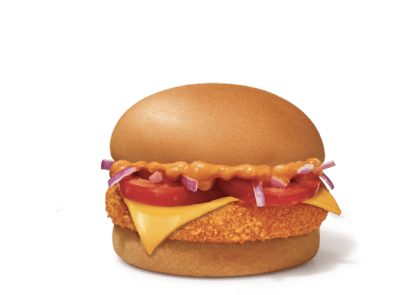 McAloo Tikki Burger With Cheese