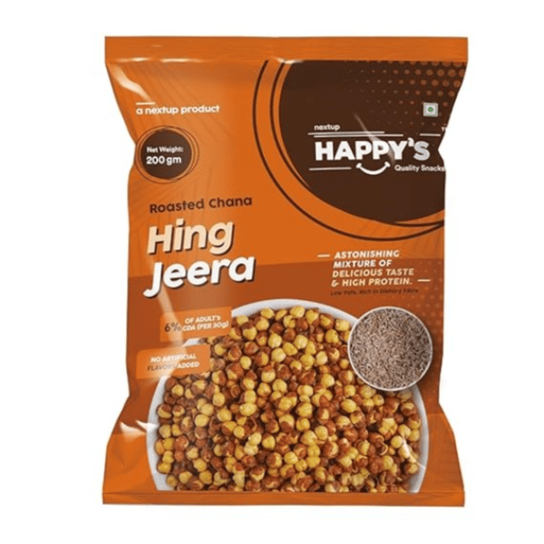 Happy's Roasted Chana Hing Jeera - 200 gm