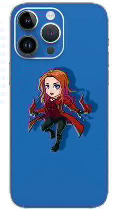 CARTOON Wanda Vision Chibbi Minimal Mobile Skin Wrap  - HOLL0117