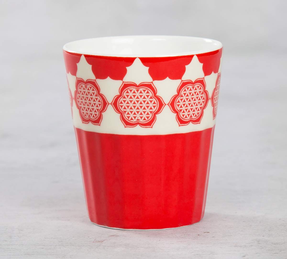 Fenced Sepals Mystery Chai Glass (Set Of 6)