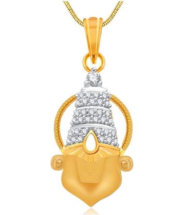 Spargz Golden Brass Pendant