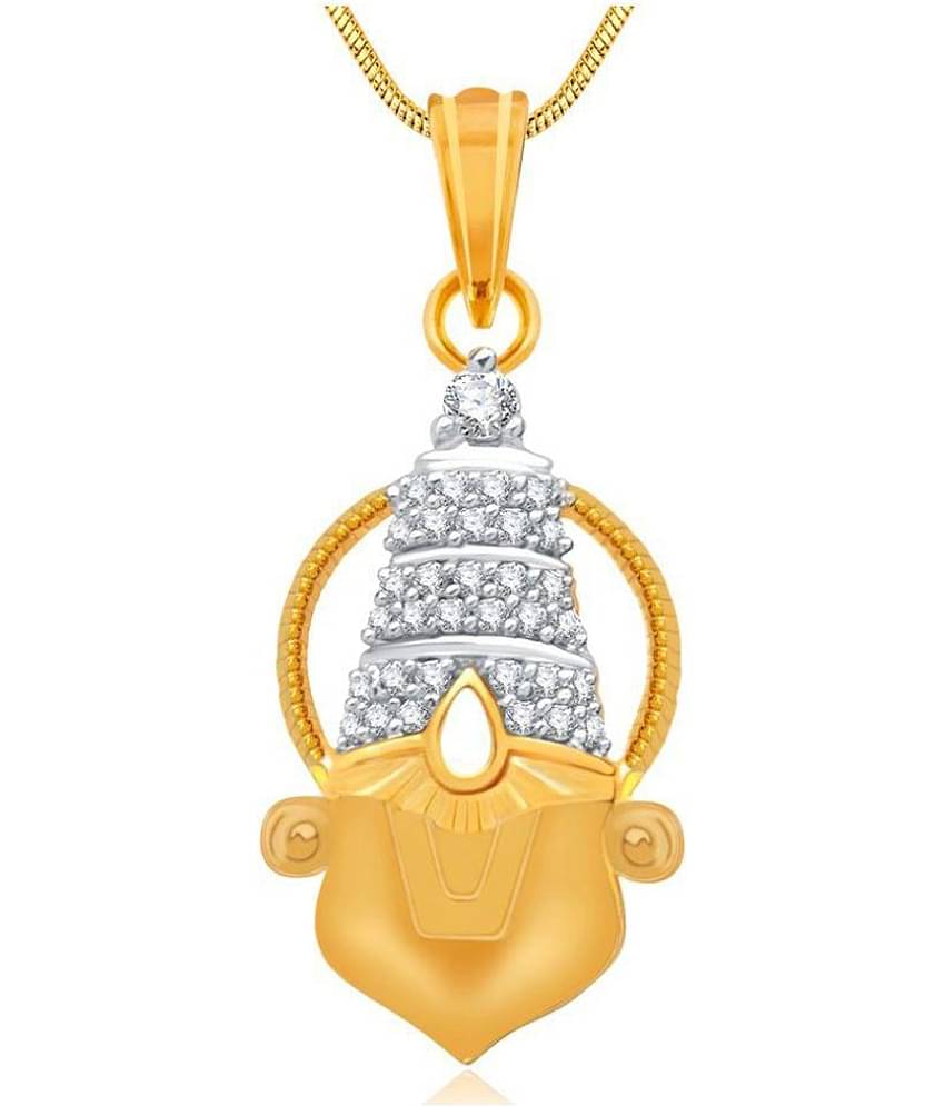 Spargz Golden Brass Pendant