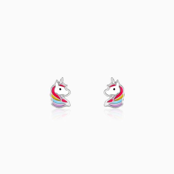 Silver Honey Blossom Kids Earrings (4-12 yrs)