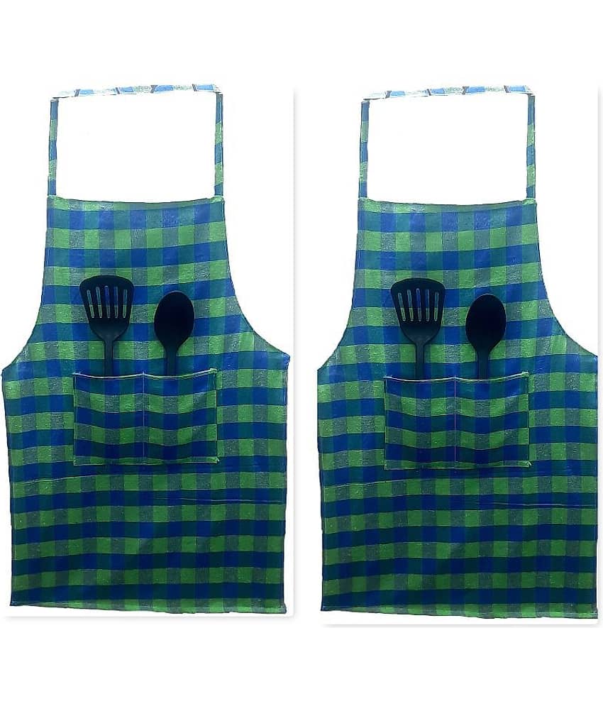 Sweekar - Blue Full Apron (Pack of 2)