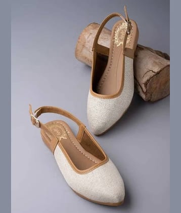 Stylestry White Women's Casual Ballerinas
