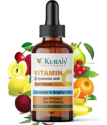 KURAIY Vitamin C Face Serum For Radiant Glow For All Skin Type 30ml ( Pack of1 )