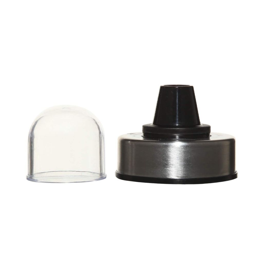 Femora Borosilicate Glass Spice Jar Bottle with Lid, 500Ml, Clear, Free Replacement of Lids