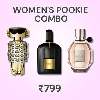 Women's Pookie Combo 3 X 30ml-30ml Perfume Spray x 3