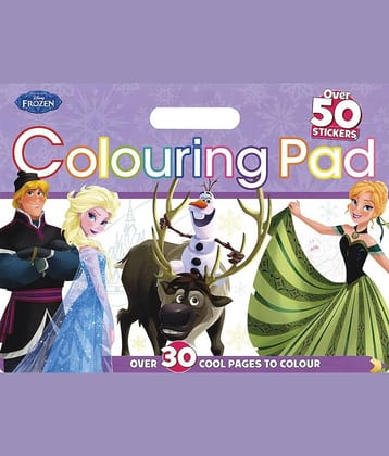DISNEY FROZEN COLOURING PAD