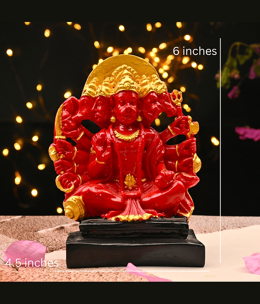 ServDharm Resin Lord Hanuman Idol ( 15.24 cm )