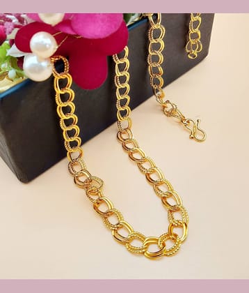 KRIMO Gold Plated Chain ( Set of 1 )