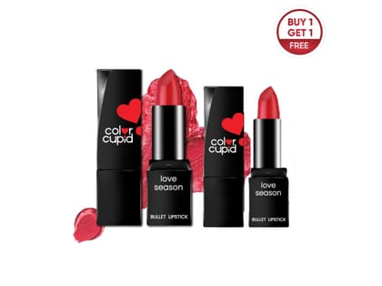 BUY 1 GET 1 - Color Cupid Love Season Velvety Bullet Lipstick - Spring Pink - 4.1 g