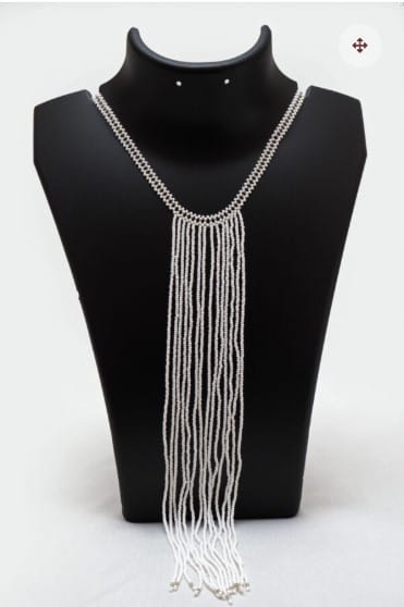 Sahaj Beaded Clump jaali Necklace