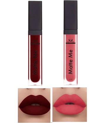 ssworld Coral Matte Lipstick 8