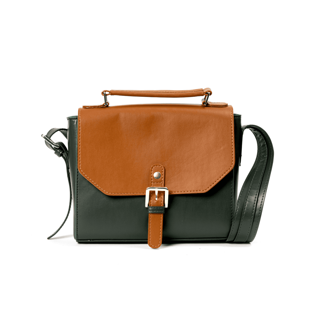 Juniper Vegan Leather Sling Bag - Green - Handbags | Buy online on ZillyBuy