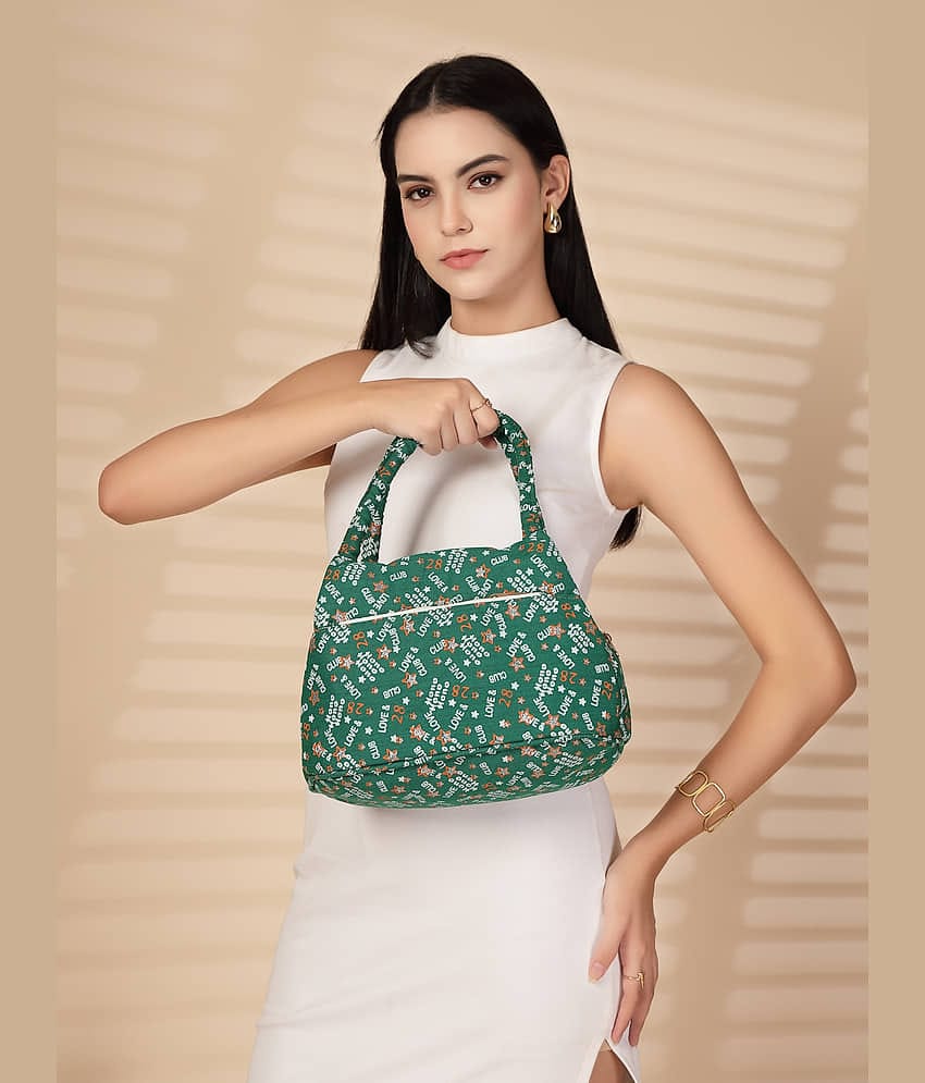 ENSAC Handheld Bag Cotton Set of 1 ( White )