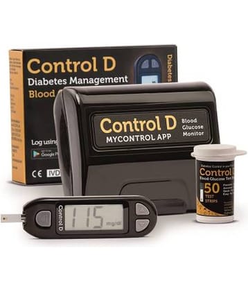 Control D Glucose Machine with 50 Strips