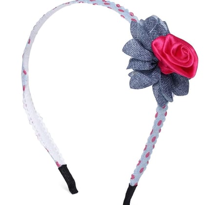 Women Blue Pink Hairband