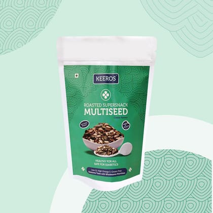 Keeros Slightly Sweet Multiseed Healthy & Diabetic Friendly Roasted Super Snack, 250 gm Keeros Slightly Sweet Multiseed Healthy & Diabetic Friendly Roasted Super Snack, 250 gm