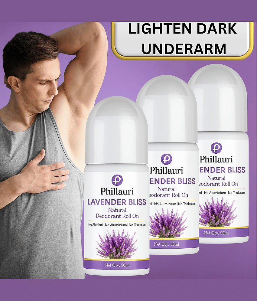 UnderArm Roll On - Whitens & Brightens Deodorant Roll-ons for Unisex