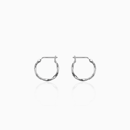 Oxidised Vintage Hoops