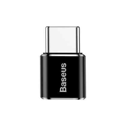 Baseus Micro Female To Type-C Male Adapter Converter Black (CAMOTG-01)