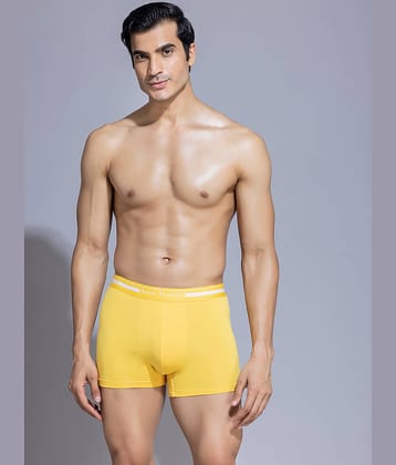John Players Yellow John Players Trunks Cotton Men's Trunks ( Pack of 1 )