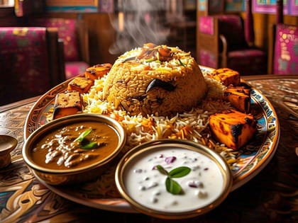 Paneer Tikka Noorani Biryani