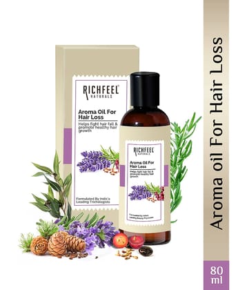 Richfeel Anti Hair Fall Grapeseed Oil 80 ml ( Pack of 1 )