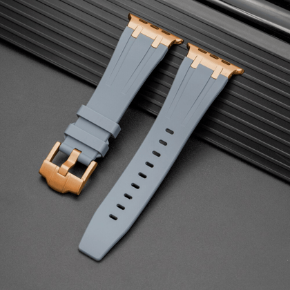 Luxury AP Style Sports Bands By iSerieshub Compatible For iWatch-45MM / Grey RS