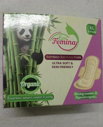 Eco Femina Bamboo Sanitary Pads - XL Size