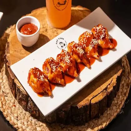Darjeeling Wheat Chicken Korean Khimchi Momo[ 6 Pcs]